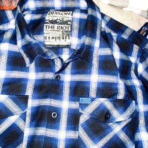 Dixxon 2XL the riot long sleeve flannel